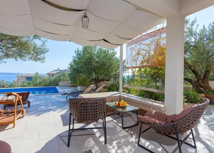 别墅 Cupido In Makarska, Private Pool 马卡尔斯卡